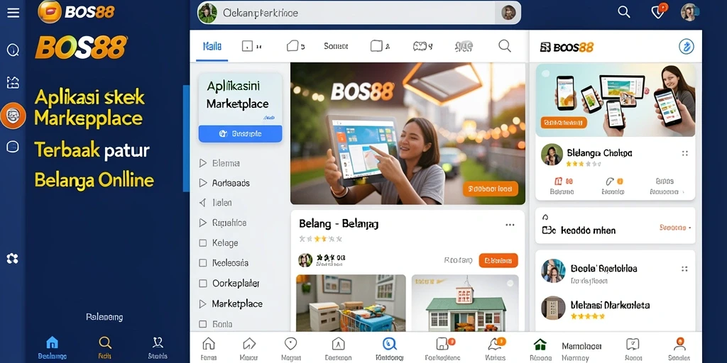 Antarmuka BOS88 yang memudahkan pengguna untuk berbelanja.