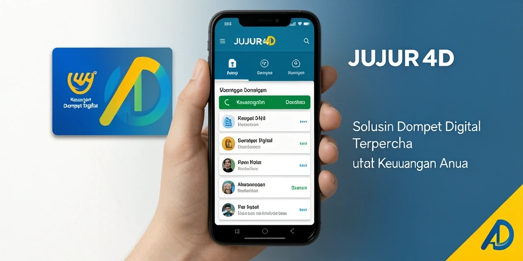 Antarmuka JUJUR4D yang intuitif dan sederhana untuk digunakan.